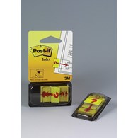 Zakładki indeksujące POST-IT® z nadrukiem „znak zapytania” (680-32R), PP, 25x43mm, 50 kart.