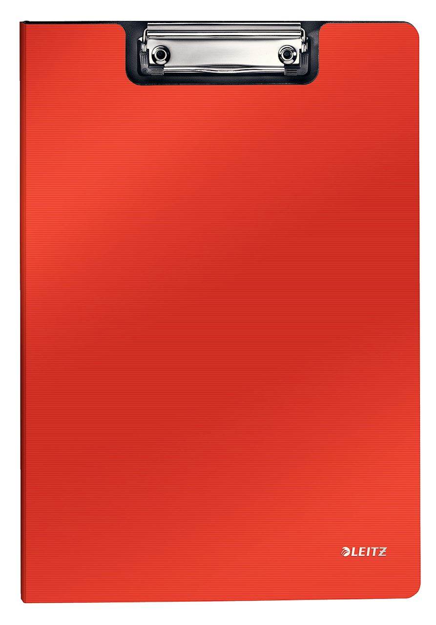 Deska z klipem i okładką Leitz Solid A4, jasnoczerwona