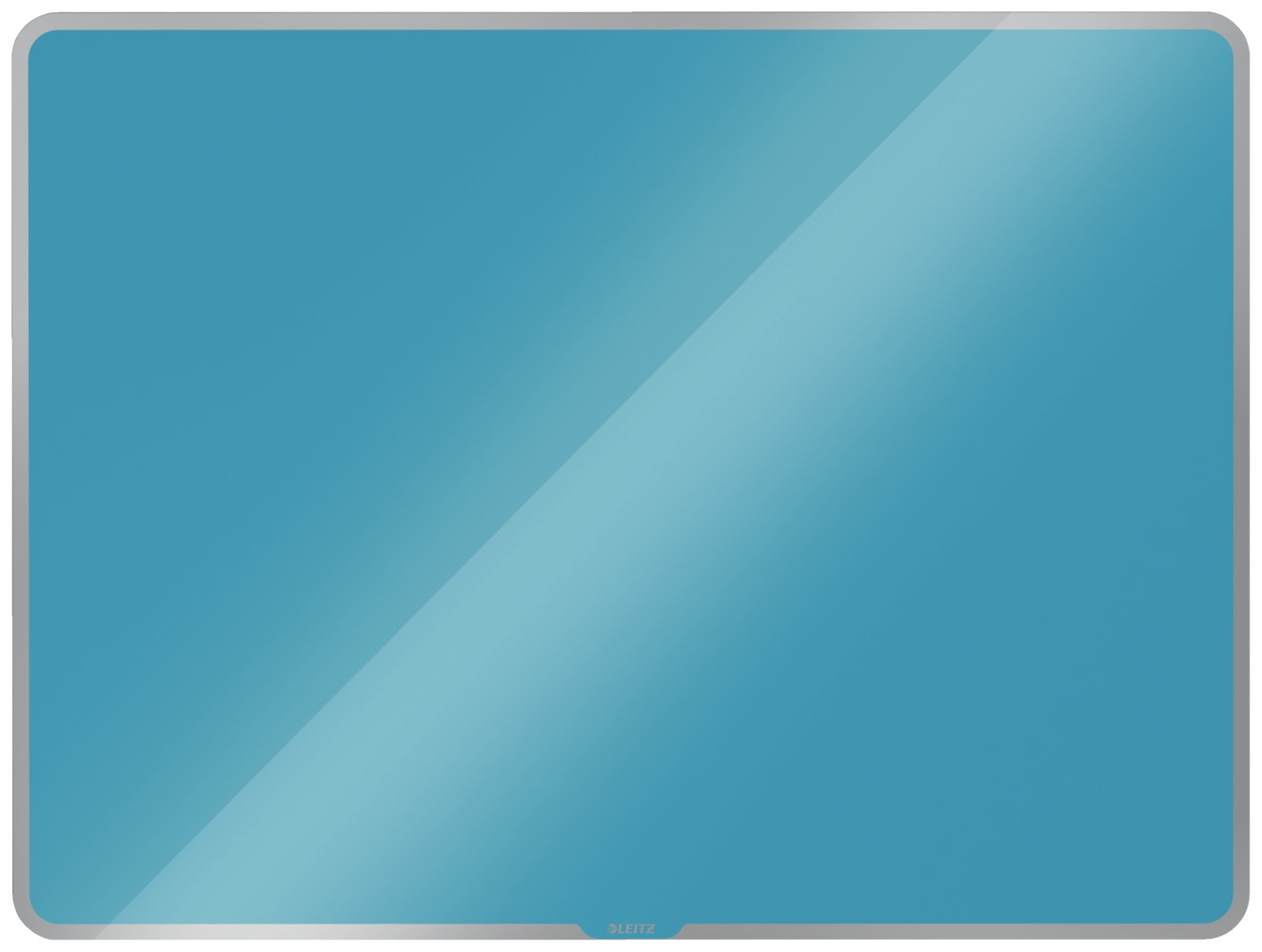 Szklana tablica magnetyczna Leitz Cosy 80x60cm, niebieska