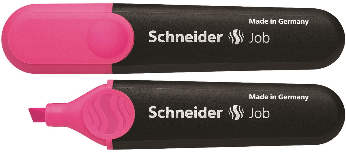 Zakreślacz SCHNEIDER Job, 1-5 mm, różowy