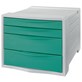 Pojemnik z szufladami Esselte Colour'Breeze, zielony