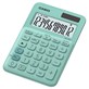 Kalkulator biurowy CASIO MS-20UC-GN-S, 12-cyfrowy, 105x149,5mm, box, zielony
