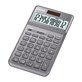 Kalkulator biurowy CASIO JW-200SC-GY-S, 12-cyfrowy109x183,5mm, szary
