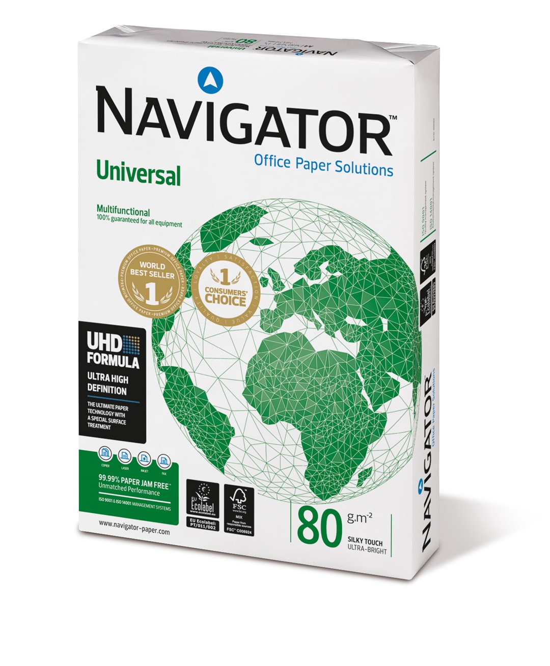 Papier ksero biały A4/80g 500 arkuszy Navigator Universal