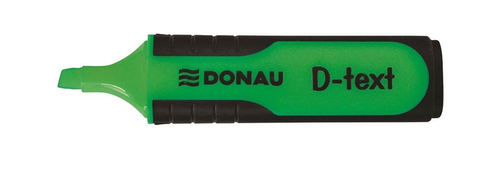 Zakreślacz fluorescencyjny DONAU D-Text, 1-5mm (linia), zielony