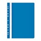 Skoroszyt OFFICE PRODUCTS, PP, A4, miękki, 100/170mikr., wpinany, niebieski