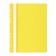 Skoroszyt OFFICE PRODUCTS, PP, A4, miękki, 100/170mikr., wpinany, żółty