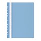 Skoroszyt OFFICE PRODUCTS, PP, A4, miękki, 100/170mikr., wpinany, jasnoniebieski