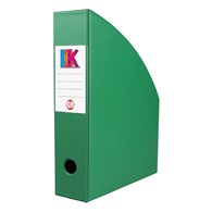 Pojemnik na dokumenty 70mm ZIELEŃ, PVC, KBK