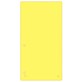 Przekładka papierowa 1/3 A4, 100szt. żółta, gramatura 190 g/m2, KBK