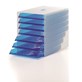 IDEALBOX A4 pojemnik z 7 szufladami  niebieski przezroczysty