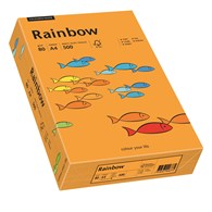 Papier ksero pomarańczowy A4/80g 500 arkuszy Rainbow